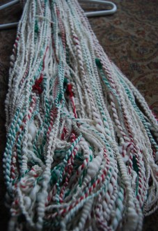 Second Skein of Yarn. This was made directly AFTER Sarah Anderson's class.